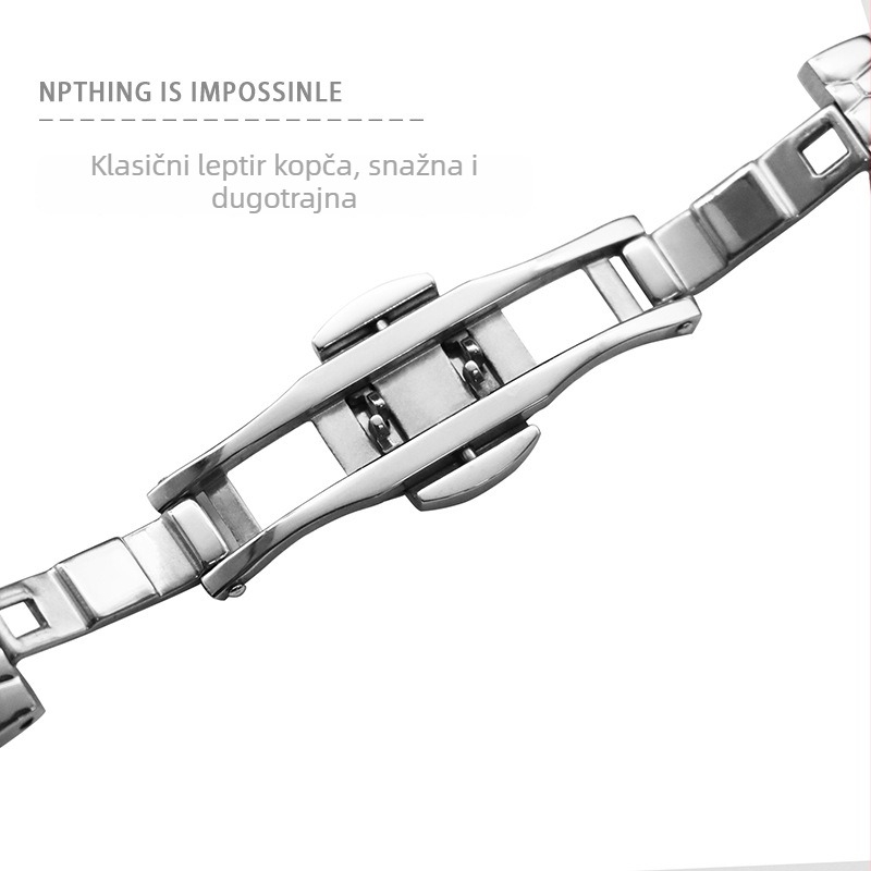 Remen za sat od nehrđajućeg čelika, model 6036, za Binda Bentley, Zimska sezona 2023