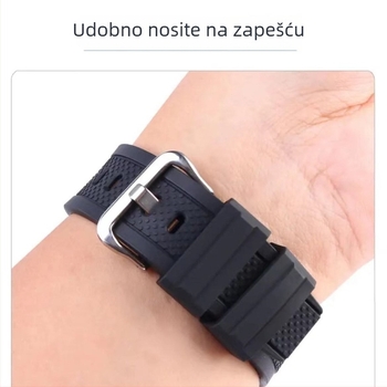 Gumeni kaiš za sat SHIYUNME/good luck, porijeklo Dongguan, ljeto 2024 lansiranje, stilovi: Poslovni, Minimalistički, Casual