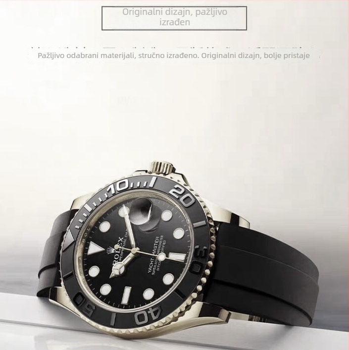 Gumena narukvica za Seiko Water Ghost Yacht Explorer – tf, jesen 2025, svijetli luksuzni stil, moderan gradski stil