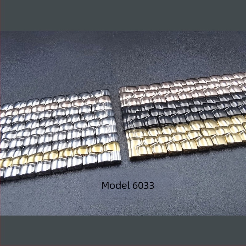 Nerđajući čelični dekorativni kaiš za sat s kopčom, veličine 8 mm/10 mm/12 mm, ženski kaiš