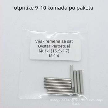 Nerđajući čelični kaiš za sat sa vijčanim kopčama i dodacima – za muške satove | Brand Wave Morning