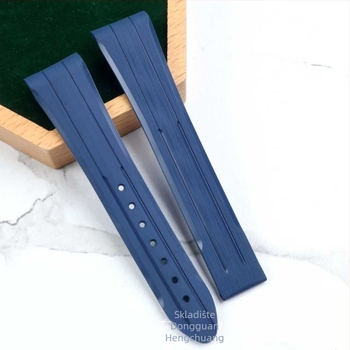 Remen od tekućeg silikona za Speedmaster Moonwatch, 20 mm zakrivljeno sučelje, Nothing x Omega zajednička marka