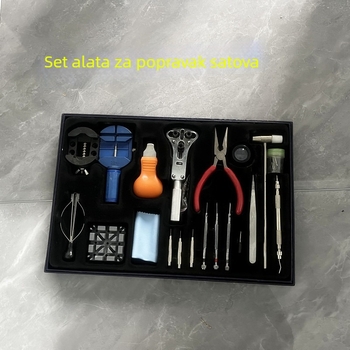 Skup alata za popravak satova, 20 komada, zanatski stil, dodaci pribor za satove, porijeklo: Wenzhou, proljeće 2021.