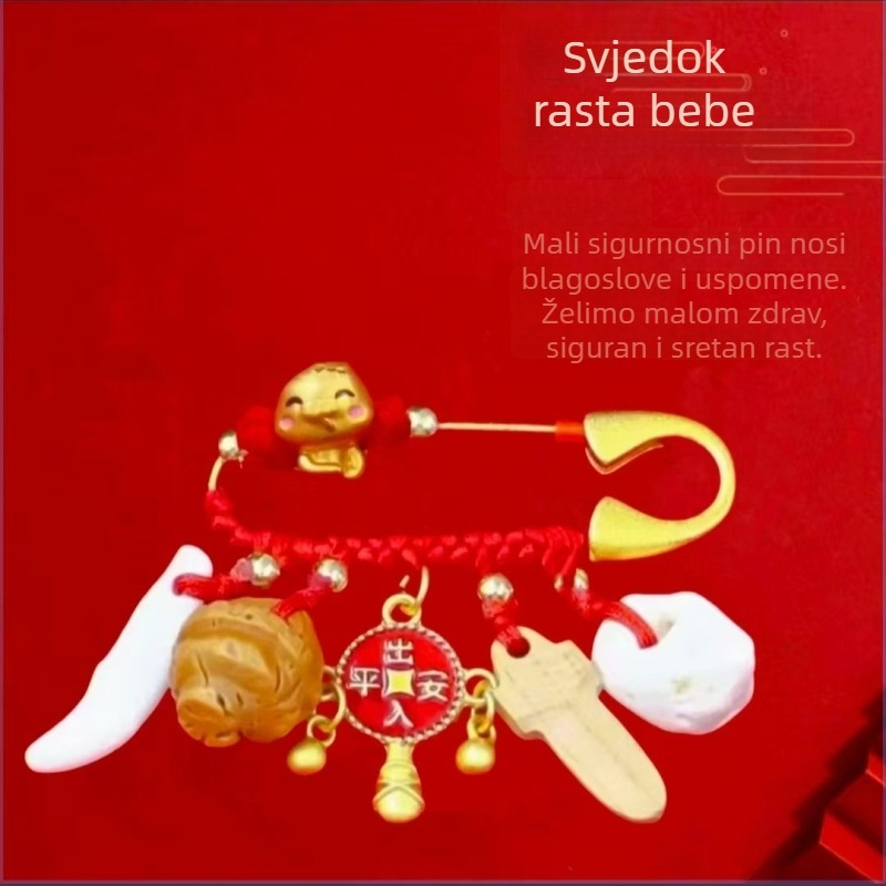 Metalna broš sa zodijakom – završna obrada kapajućim uljem, memorijalna i dekorativna, unisex