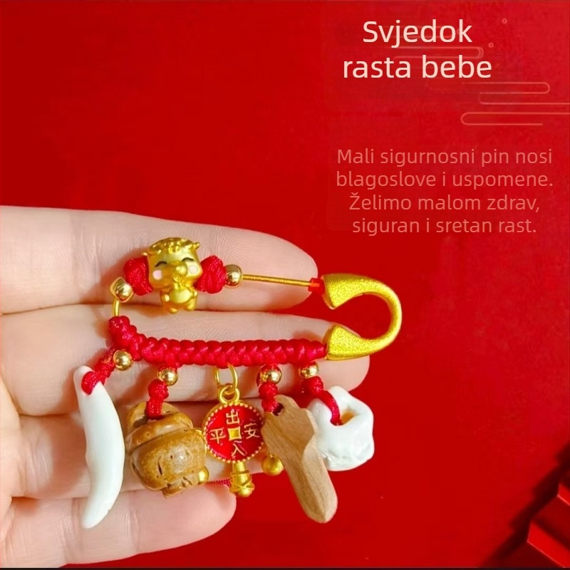 Metalna broš sa zodijakom – završna obrada kapajućim uljem, memorijalna i dekorativna, unisex