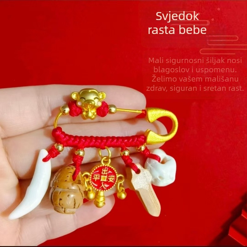 Metalna broš sa zodijakom – završna obrada kapajućim uljem, memorijalna i dekorativna, unisex