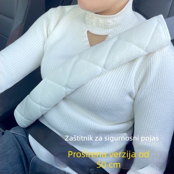 Plišane jastučiće za sigurnosni pojas automobila s protivkliznom debelom podstavom