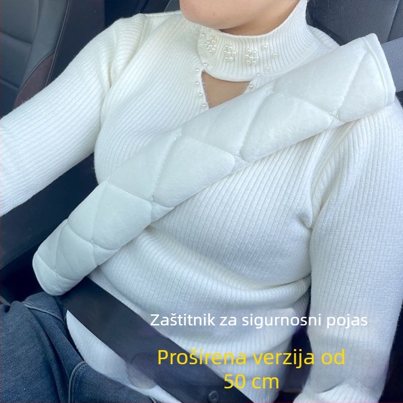 Plišane jastučiće za sigurnosni pojas automobila s protivkliznom debelom podstavom