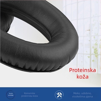 Kožna futrola za Sennheiser HD545 slušalice, Ear clothes, umjetna koža, mekana i udobna
