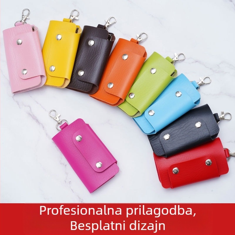 Torba za ključeve od PU materijala, za muškarce, kućno skladištenje, brend Unique