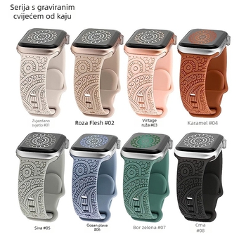 Silikonska narukvica za Apple iWatch S10 — modni stil, marka Chiyu supply chain