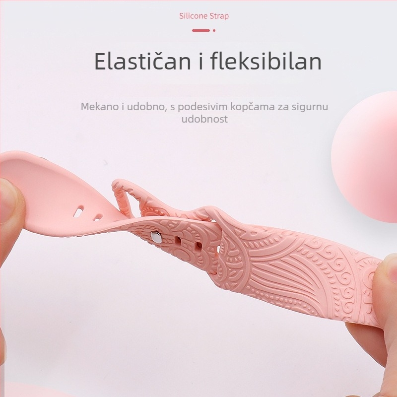 Silikonska narukvica za Apple iWatch S10 — modni stil, marka Chiyu supply chain