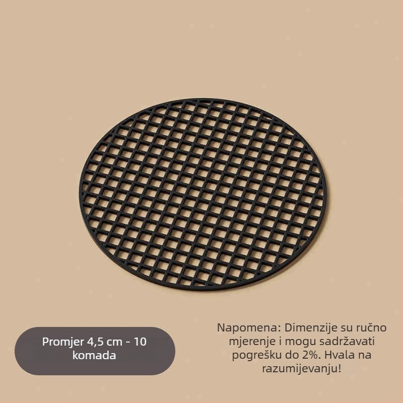 Plastična mrežasta podloga za dno lonca — trodijelni set, za vrtlarenje
