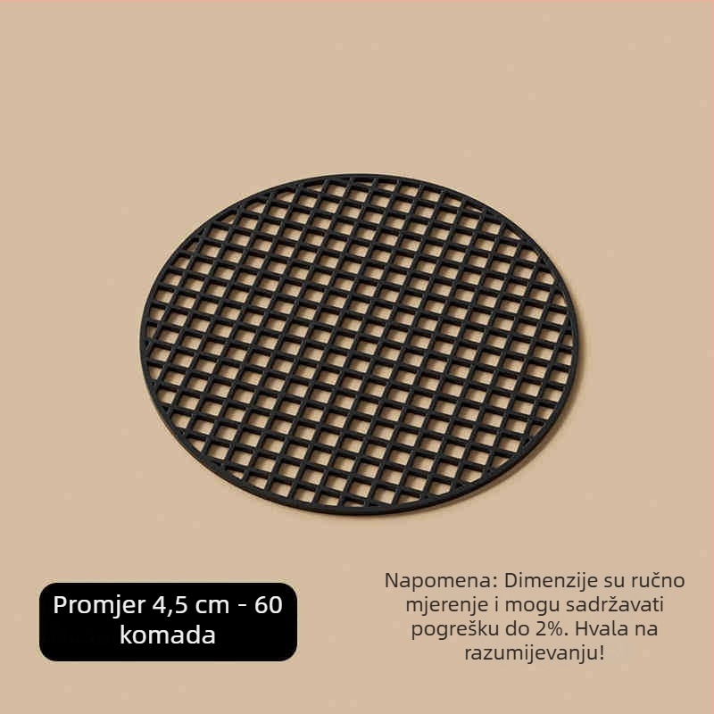 Plastična mrežasta podloga za dno lonca — trodijelni set, za vrtlarenje