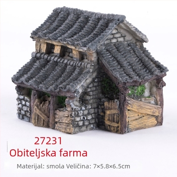 Smola mini krajinski bonsai ukras, kućni motiv dekor, modern minimalistički stil