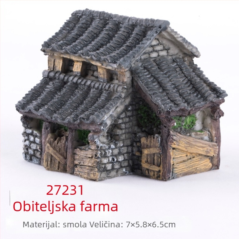 Smola mini krajinski bonsai ukras, kućni motiv dekor, modern minimalistički stil