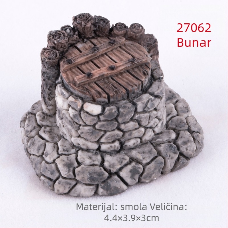 Smola mini krajinski bonsai ukras, kućni motiv dekor, modern minimalistički stil