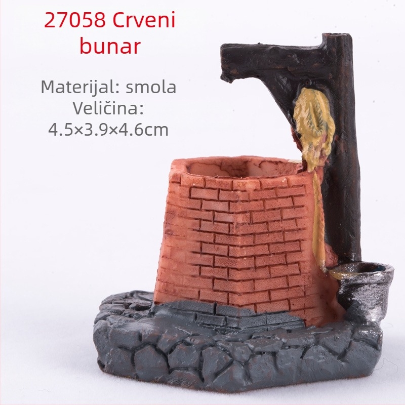 Smola mini krajinski bonsai ukras, kućni motiv dekor, modern minimalistički stil