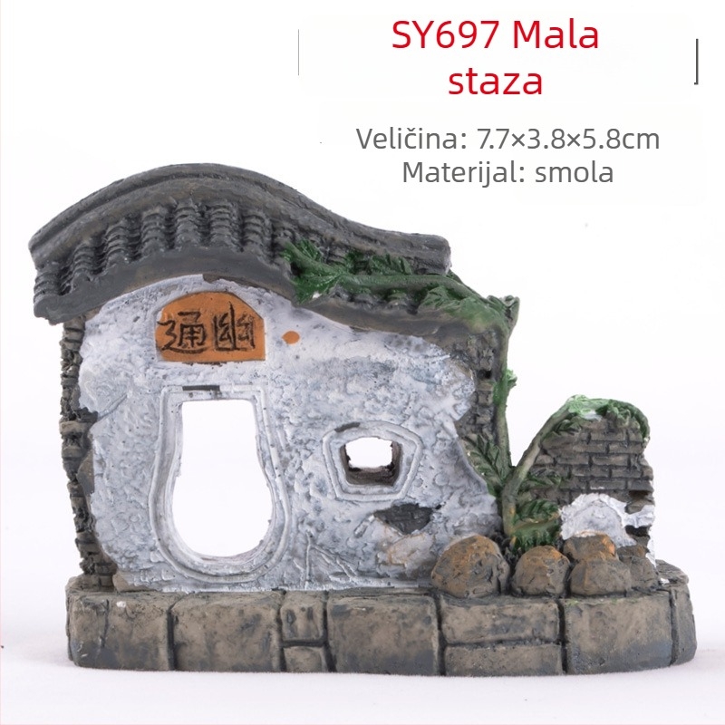 Smola mini krajinski bonsai ukras, kućni motiv dekor, modern minimalistički stil