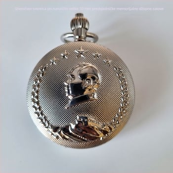 Antički džepni sat, skeleton mehanizam, potpuno automatski mehanizam, kućište od legure, spiralna krunica