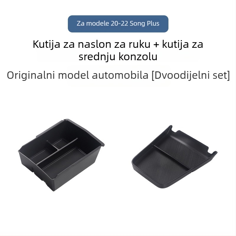 Kutija za skladištenje naslona za BYD Song Plus DM-I, Organizator središnje konzole, Materijal: Drugo; Marka: Bottled West; Kompatibilni modeli: Zadani artikl
