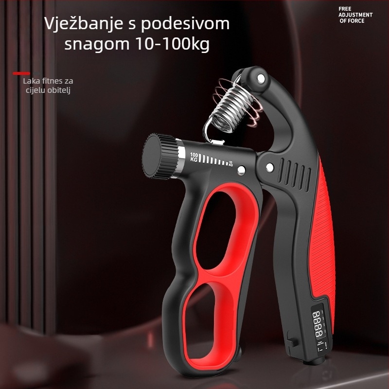 Uređaj za snagu hvata s opružnim naprezanjem — PP materijal, opterećenje 10–100 kg, za trening ruku i zapešća