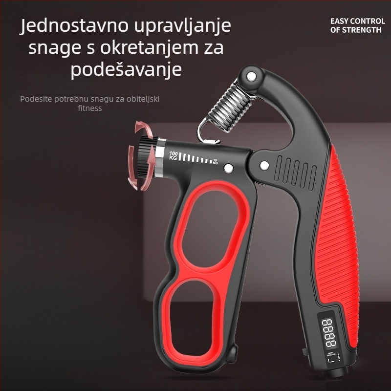 Uređaj za snagu hvata s opružnim naprezanjem — PP materijal, opterećenje 10–100 kg, za trening ruku i zapešća