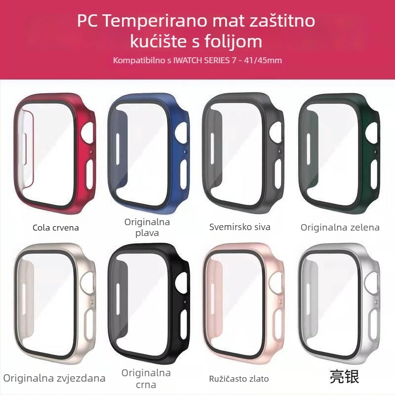 Zaštitna futrola za Apple Watch za iWatch 10. generaciju 8765se i Ultra, PC futrola s zaštitnim filmom