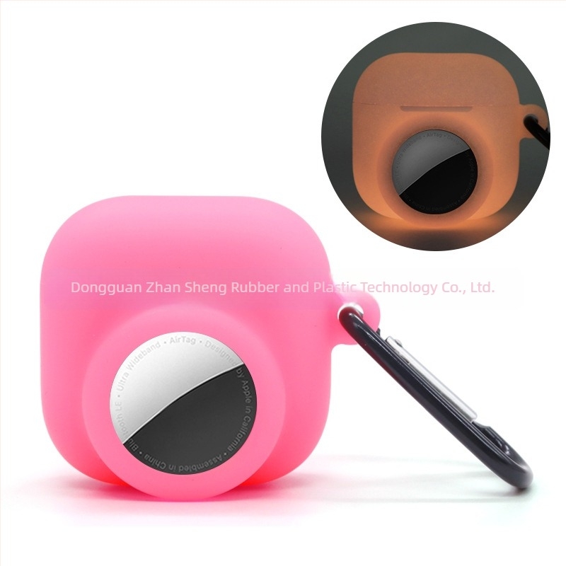 Silikonska zaštitna futrola za AirPods 4 i AirTag – 2-u-1, univerzalna, ubrizgano oblikovanje