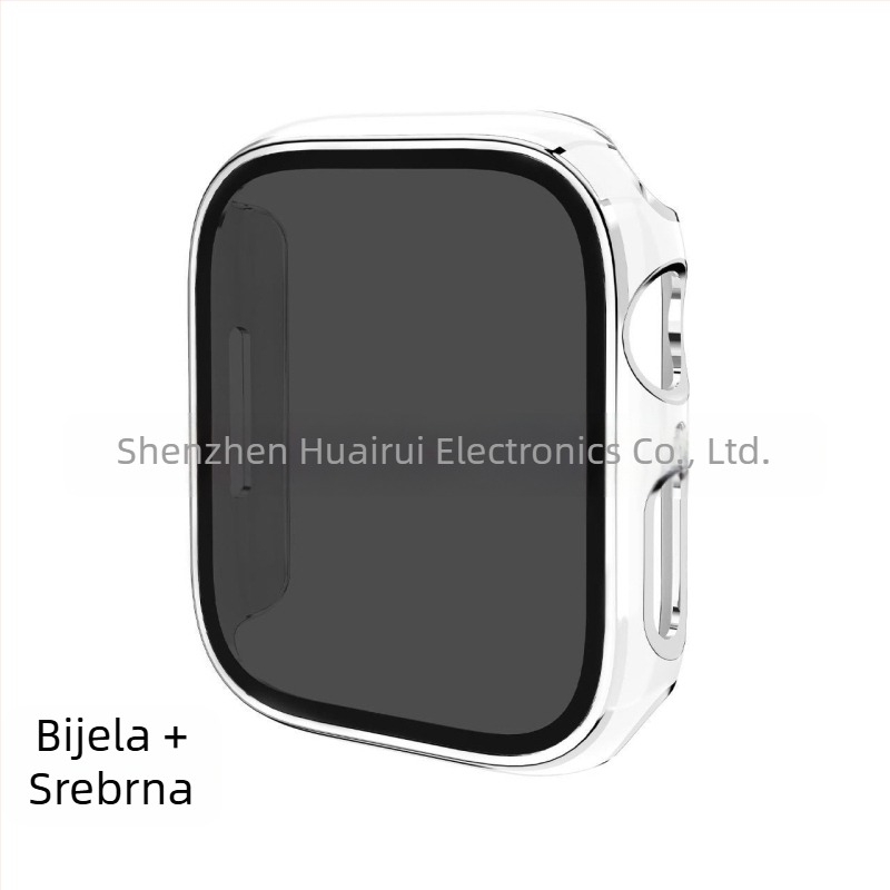 Apple Watch zaštitna futrola s zaštitom privatnosti i elektroplatiniranim PC kućištem