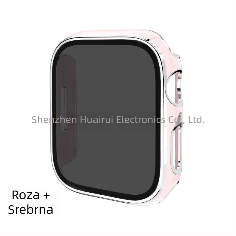 Apple Watch zaštitna futrola s zaštitom privatnosti i elektroplatiniranim PC kućištem