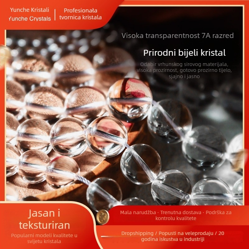 Rasute perle s kristalom, pribor od užeta, DIY stil, proljeće 2025 izdanje