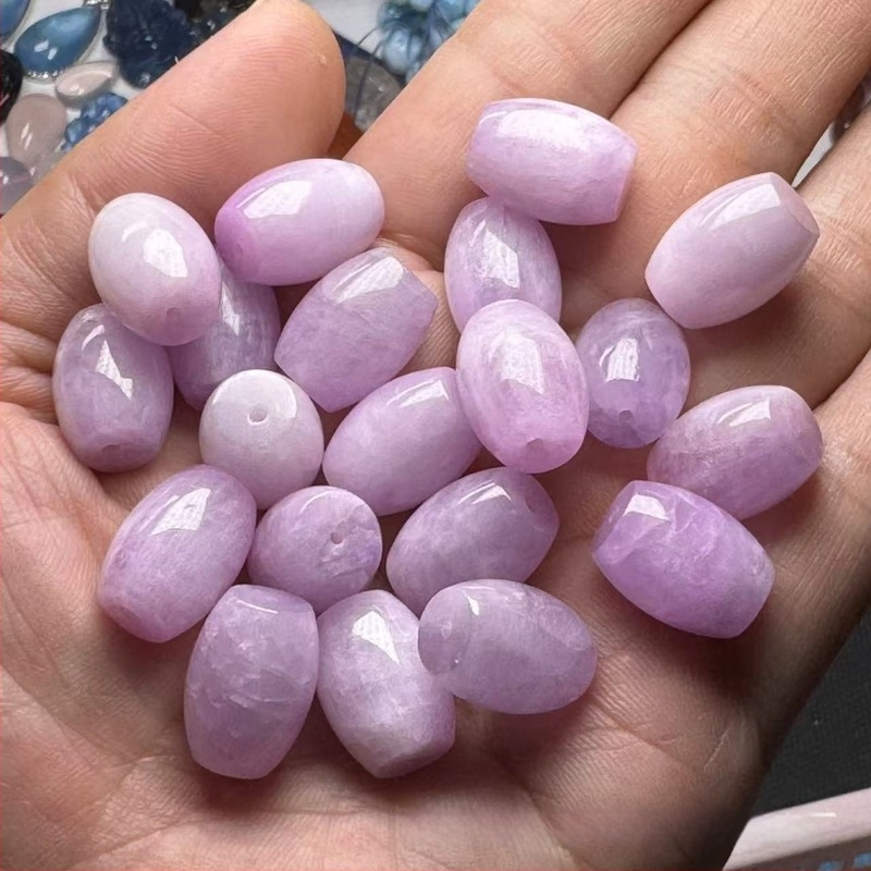 DIY nakit – cilindrične perle s perlom, materijal: litij, poluizvedene slobodne perle
