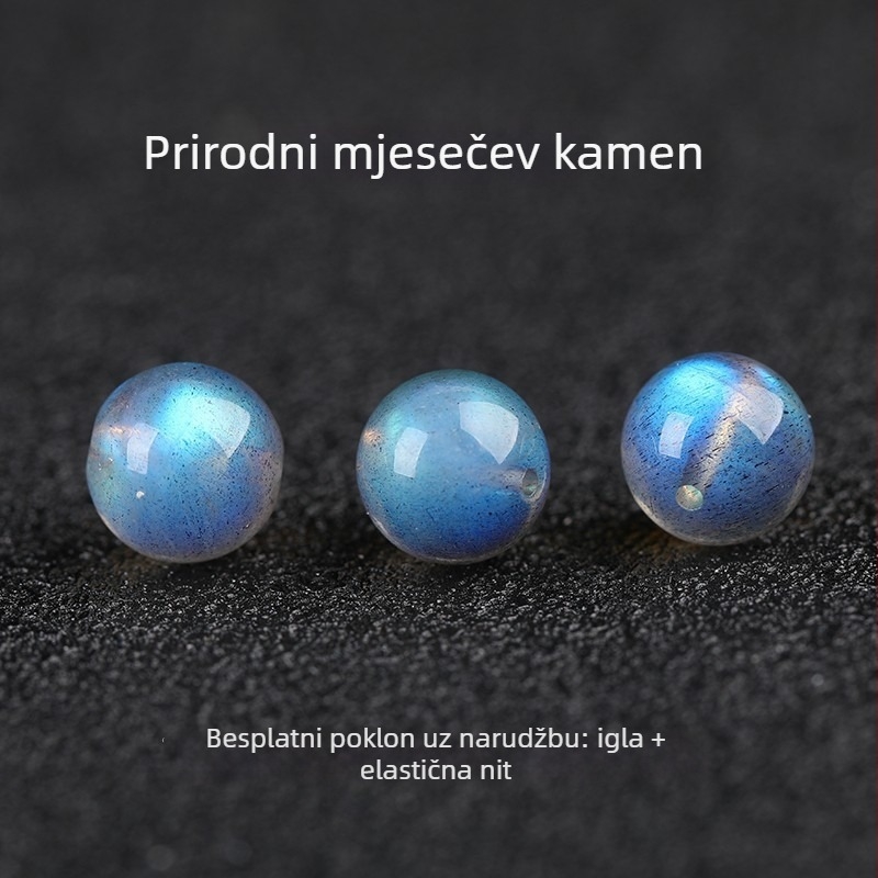 Pribor za naušnice - ručno izrađeno, prirodni kristal/poludrago kamenje, Dianrun Jewelry, prirodni stil, svježe i slatko