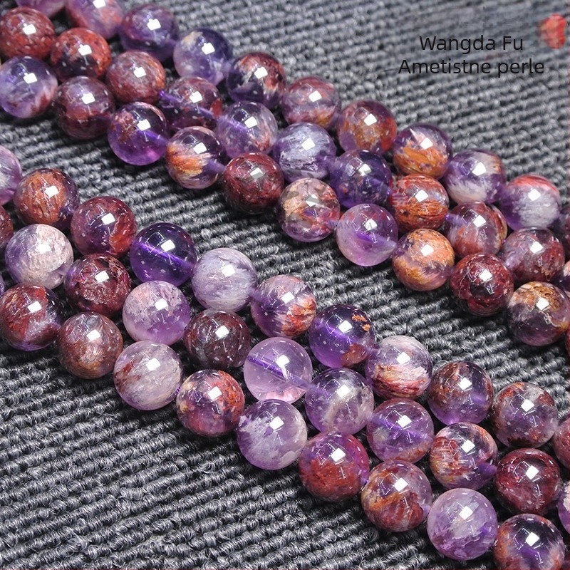 Poluizradni set nakita od perli | Ghost kristal perle, slobodne perle, okrugli oblik, modni stil, porijeklo Guangzhou