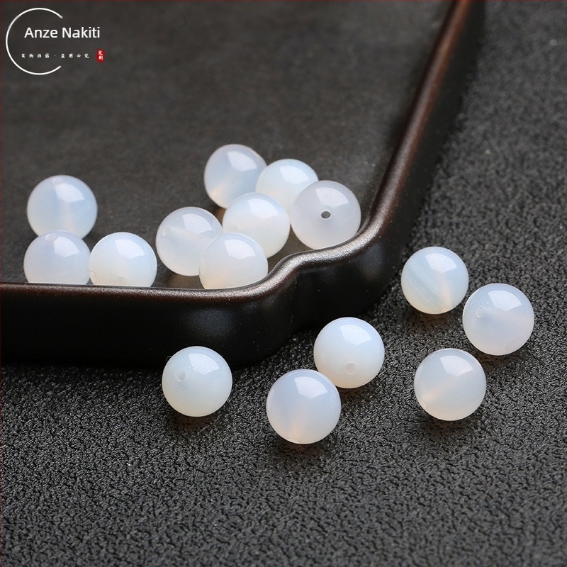 Kuglice – slobodne agatne perle, polirane, marka Anze Jewelry