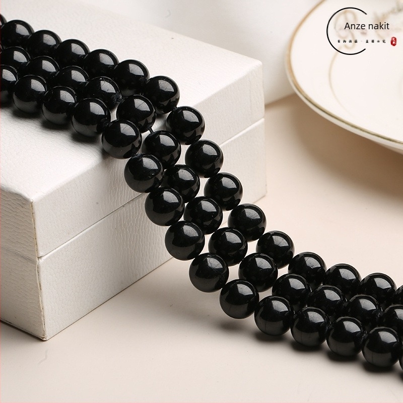 Anze Jewelry Labave perle od ahata, polirane, minimalistički DIY set za nakit