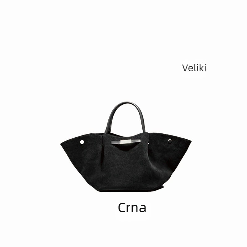 Demellier Wing Bag, Tote torba od prave kože, magnetsko zatvaranje, vodoravni kvadratni oblik, unutarnji džepovi za mobitel i dokumente, podstava od Oxford platna, jedna naramenica