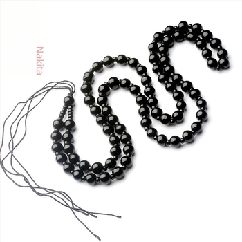 Super God Jewelry prirodni obsidijan Taiji Bagua privjesak za ogrlicu s Yin-Yang simbolom