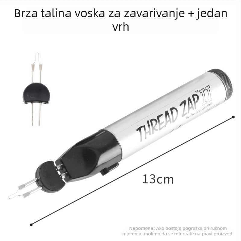 Pero za sagorijevanje niti – Ručni alat za trenutnu obradu voskane niti i pletenje, pogodan za nakit, novčanike i kožne dodatke (Brand: win win; Napajanje: Drugo; Tip: Pero za sagorijevanje niti)
