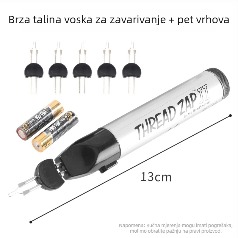 Pero za sagorijevanje niti – Ručni alat za trenutnu obradu voskane niti i pletenje, pogodan za nakit, novčanike i kožne dodatke (Brand: win win; Napajanje: Drugo; Tip: Pero za sagorijevanje niti)