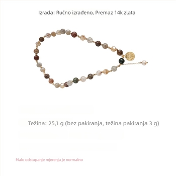 Narukvica od bakra, ručno izrađena, geometrijski dizajn, novi kineski stil (Materijal: bakar; Obrada: ručna izrada; Stil: novi kineski; Dizajn: geometrijski)