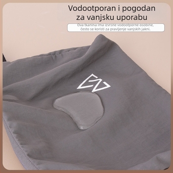 Putna torba za organiziranje – Nylon, pravokutni oblik, višenamjenska, suvremen minimalistički stil, za putovanja i skladištenje kozmetike