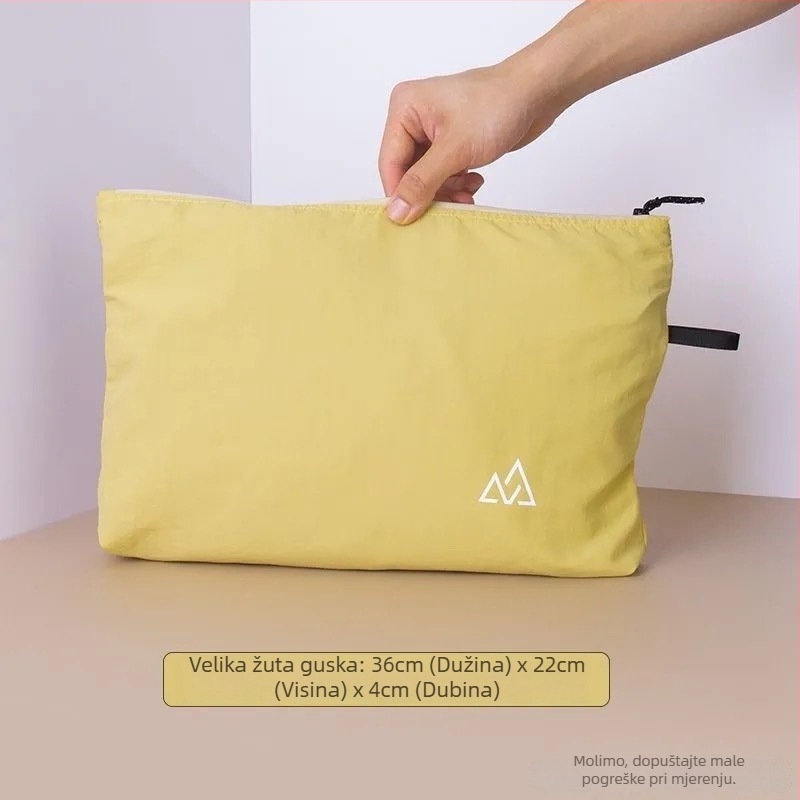 Putna torba za organiziranje – Nylon, pravokutni oblik, višenamjenska, suvremen minimalistički stil, za putovanja i skladištenje kozmetike