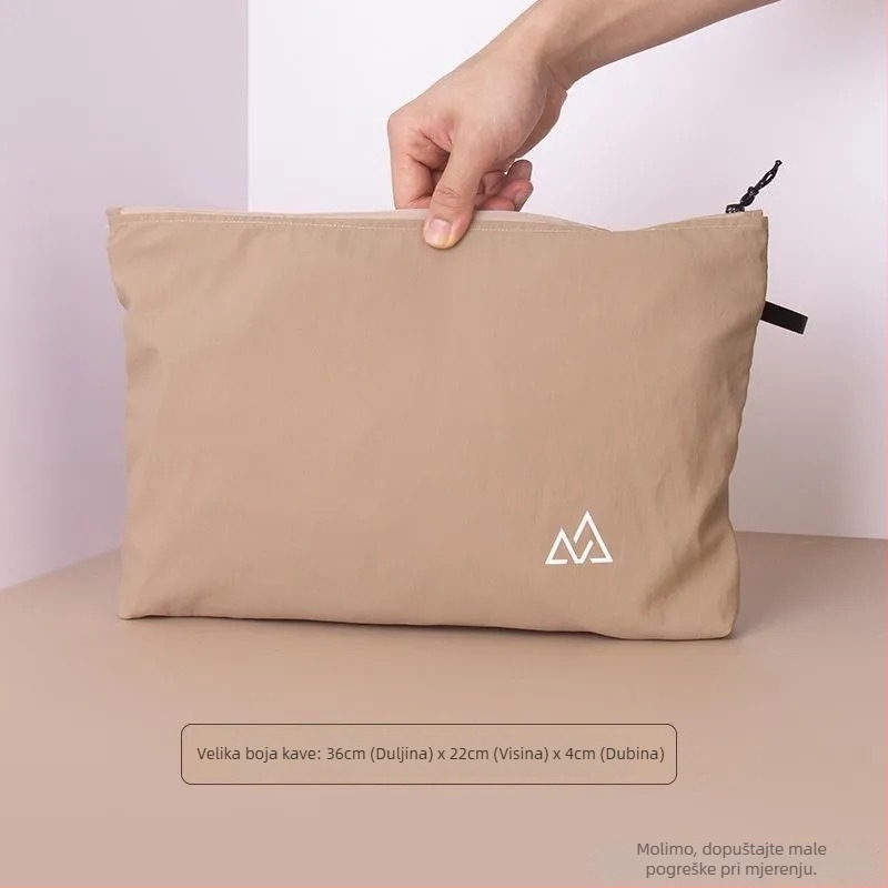 Putna torba za organiziranje – Nylon, pravokutni oblik, višenamjenska, suvremen minimalistički stil, za putovanja i skladištenje kozmetike