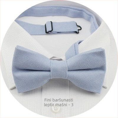Korduroy mašna za kravatu, unisex, plosna glava, korejski stil, satenski završetak, podstava od korduroja