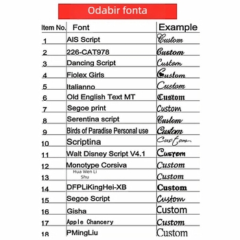 Nakit od nehrđajućeg čelika s likovima crtani filmova, O- lančić, višeslojni dizajn, prilagodljiv tekst i portreti