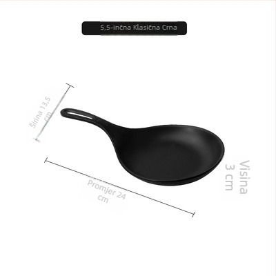 Ručni tanjur od melamina, nordijskog stila, jednostavan dizajn, za odrasle, nije pogodan za mikrovalnu pećnicu