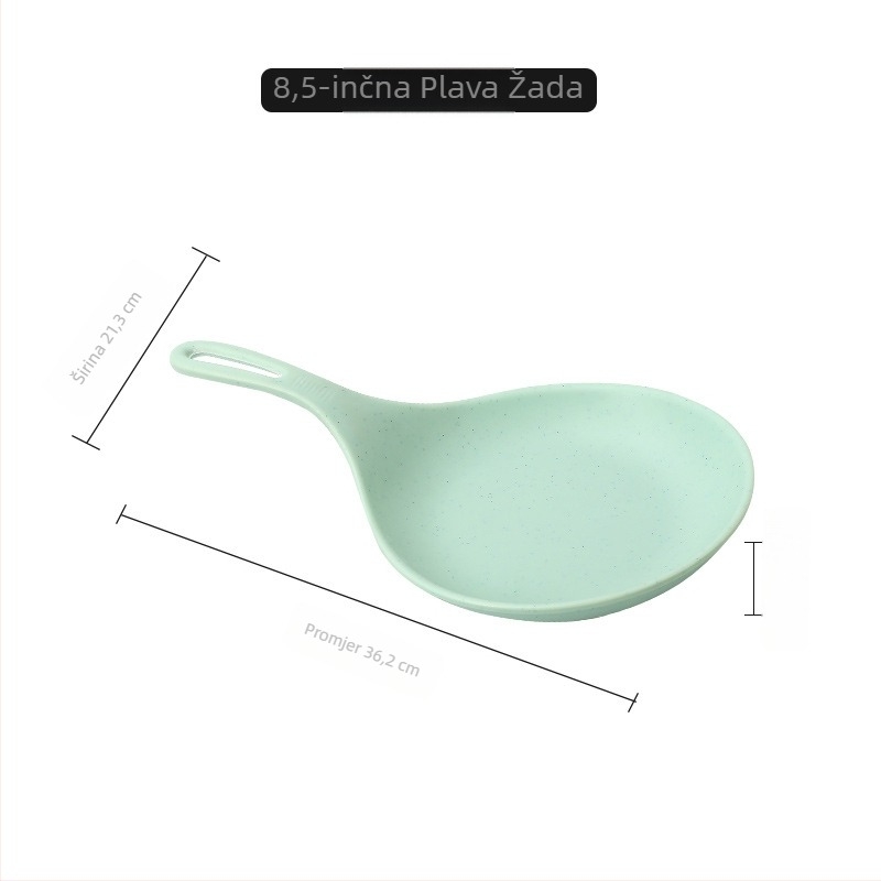 Ručni tanjur od melamina, nordijskog stila, jednostavan dizajn, za odrasle, nije pogodan za mikrovalnu pećnicu