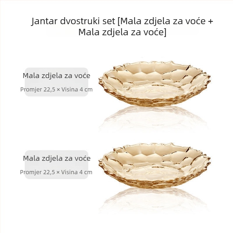 Keramička posuda za voće, vanjskog stila, prvoklasna kvaliteta